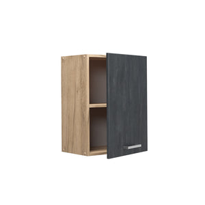 Vicco Pensile da cucina Calcestruzzo nero 45 cm