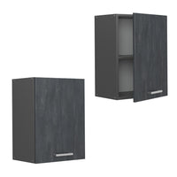 Vicco Pensile da cucina Calcestruzzo nero 45 cm