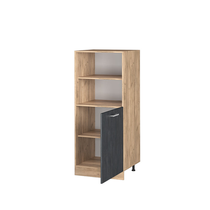 Vicco Mobile per forno da incasso Calcestruzzo nero 60 cm