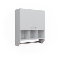 Vicco Mobile bagno Bianco 59.2 x 70.5 cm Pensile a 2 ante