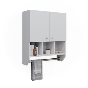 Vicco Mobile bagno Bianco 59.2 x 70.5 cm Pensile a 2 ante