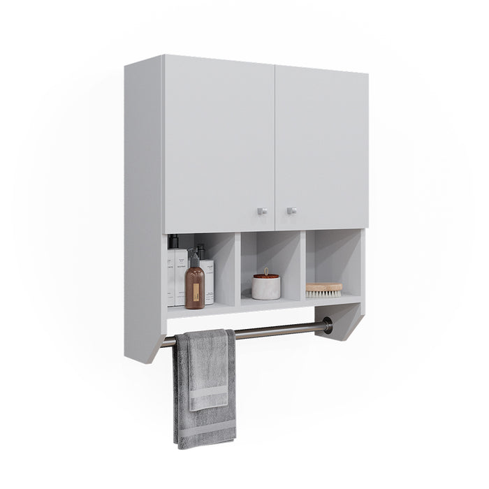 Vicco Mobile bagno Bianco 59.2 x 70.5 cm Pensile a 2 ante