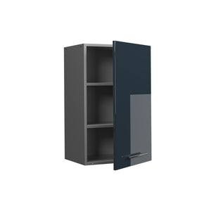 Vicco Pensile da cucina Blu scuro lucido 45 cm