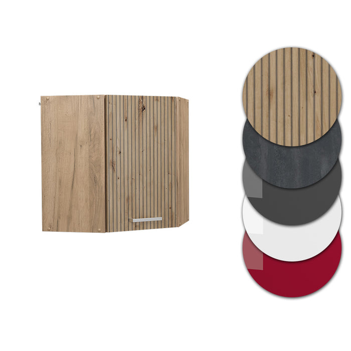 Vicco Mobile angolare da cucina Rovere artigianale 57 cm