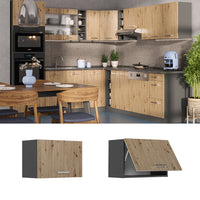 Vicco Pensile da cucina Rovere artigianale 60 cm Piatto