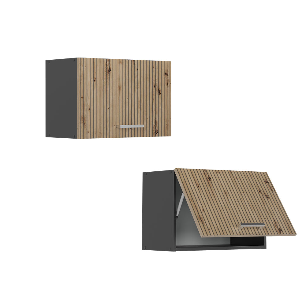 Vicco Pensile da cucina Rovere artigianale 60 cm Piatto