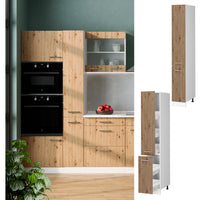 Vicco Armadio da farmacia Rovere artigianale 30 cm