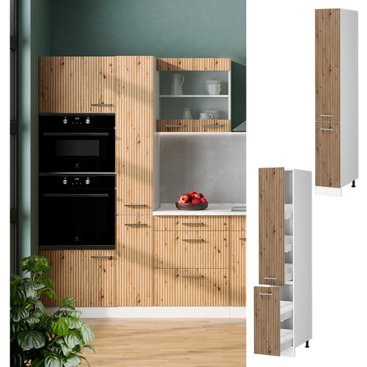 Vicco Armadio da farmacia Rovere artigianale 30 cm