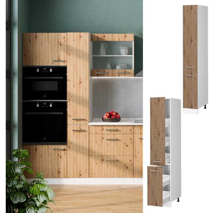 Vicco Armadio da farmacia Rovere artigianale 30 cm