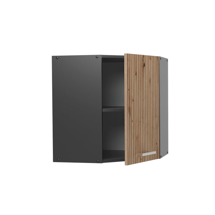 Vicco Mobile angolare da cucina Rovere artigianale 57 cm