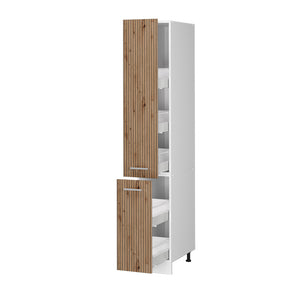 Vicco Armadio da farmacia Rovere artigianale 30 cm