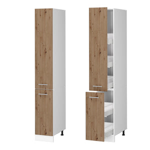 Vicco Armadio da farmacia Rovere artigianale 30 cm