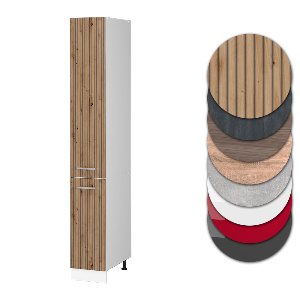 Vicco Armadio da farmacia Rovere artigianale 30 cm