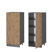 Vicco Mobile cucina dispensa Rovere artigianale 60 cm