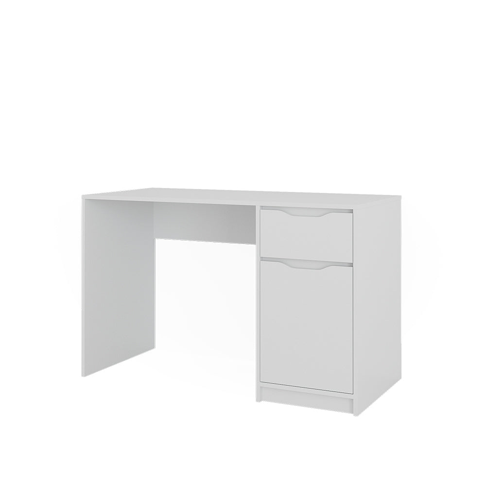 Vicco Scrivania Bianco 120 x 55 cm con cassetto