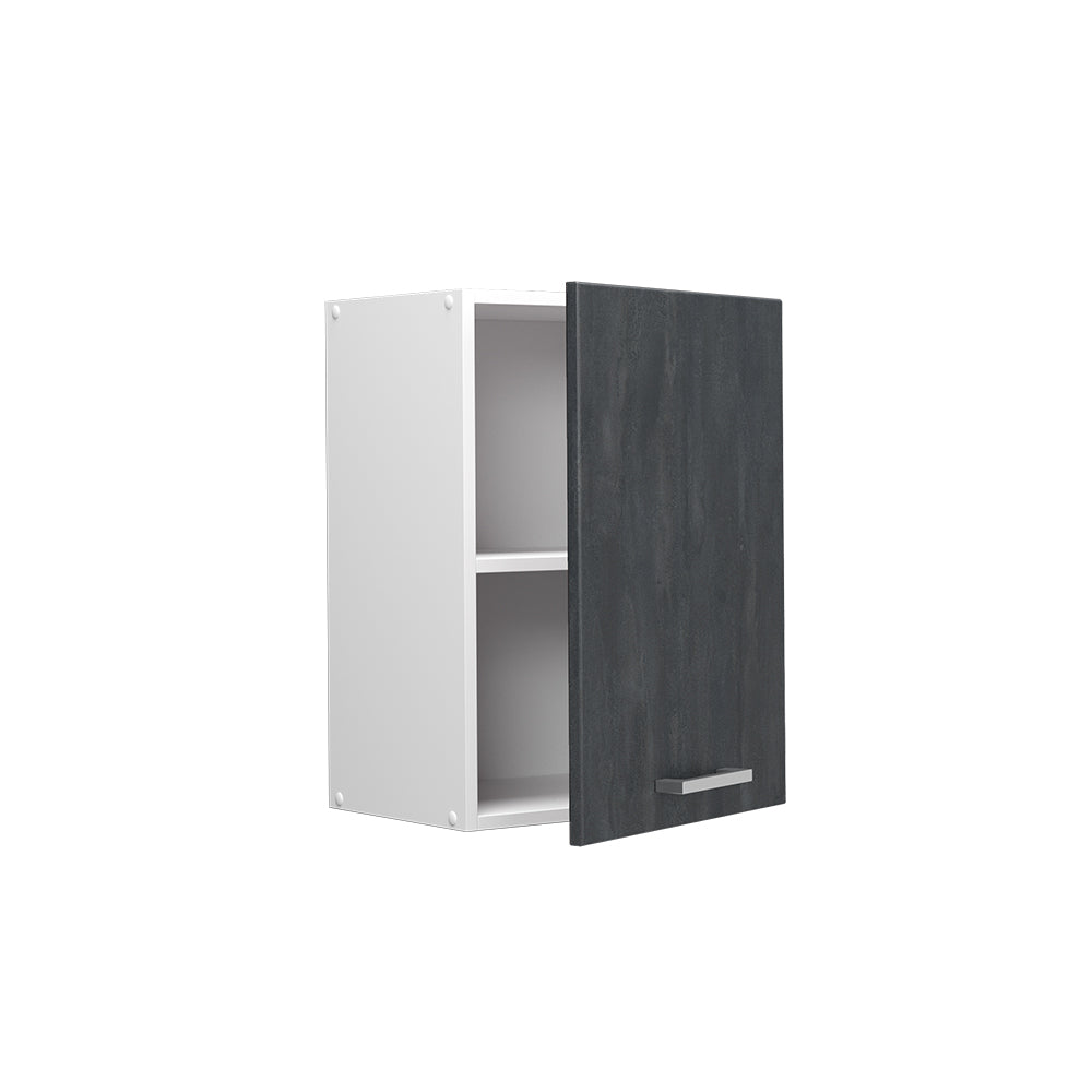 Vicco Pensile da cucina Calcestruzzo nero 45 cm