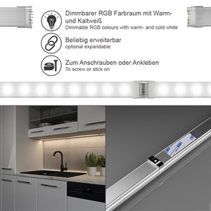 Vicco Striscia LED Bianco 55 cm