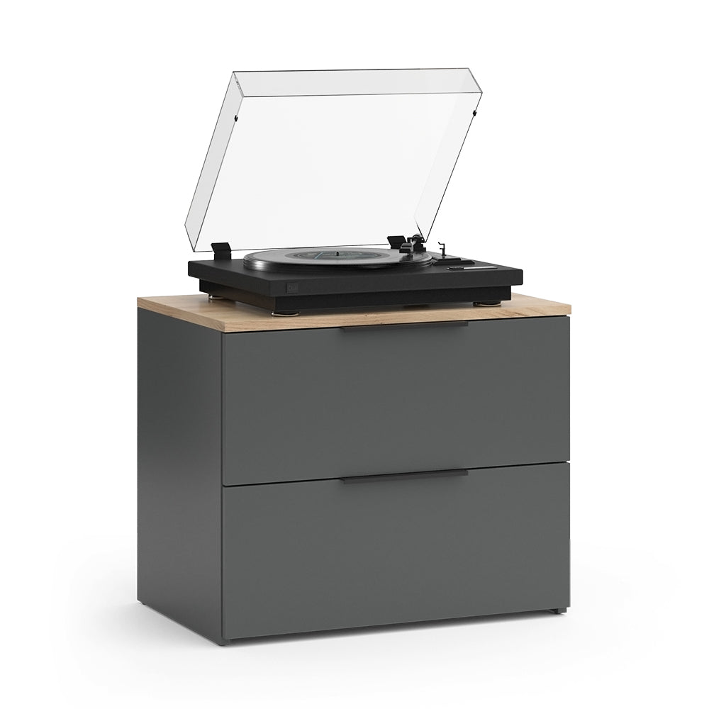 Vicco Credenza Antracite 60 x 50 cm con 2 cassetti