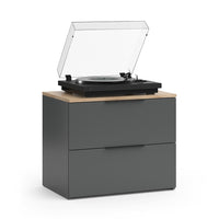 Vicco Credenza Antracite 60 x 50 cm con 2 cassetti