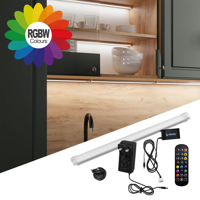 Vicco Striscia LED Bianco 80 cm con starter pack