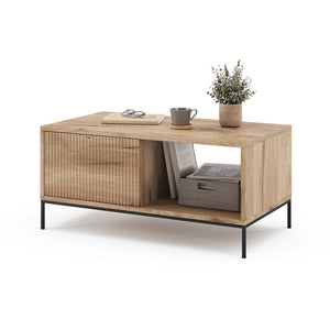 Vicco Tavolino Quercia vichinga 90 x 50 cm con un cassetto