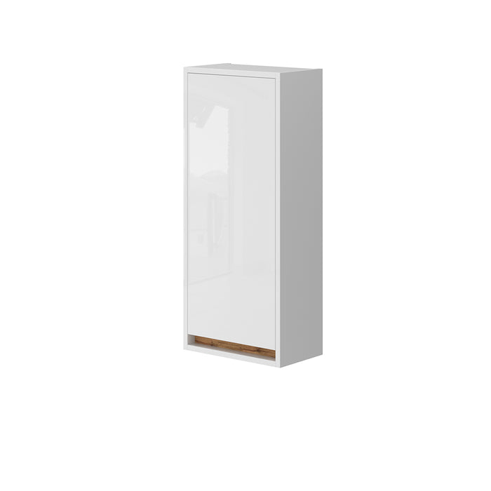 Vicco Mobile bagno Bianco lucido/oro power oak 81.6 x 35 cm con porta