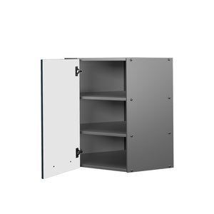 Vicco Mobile angolare da cucina Blu scuro lucido 57 cm