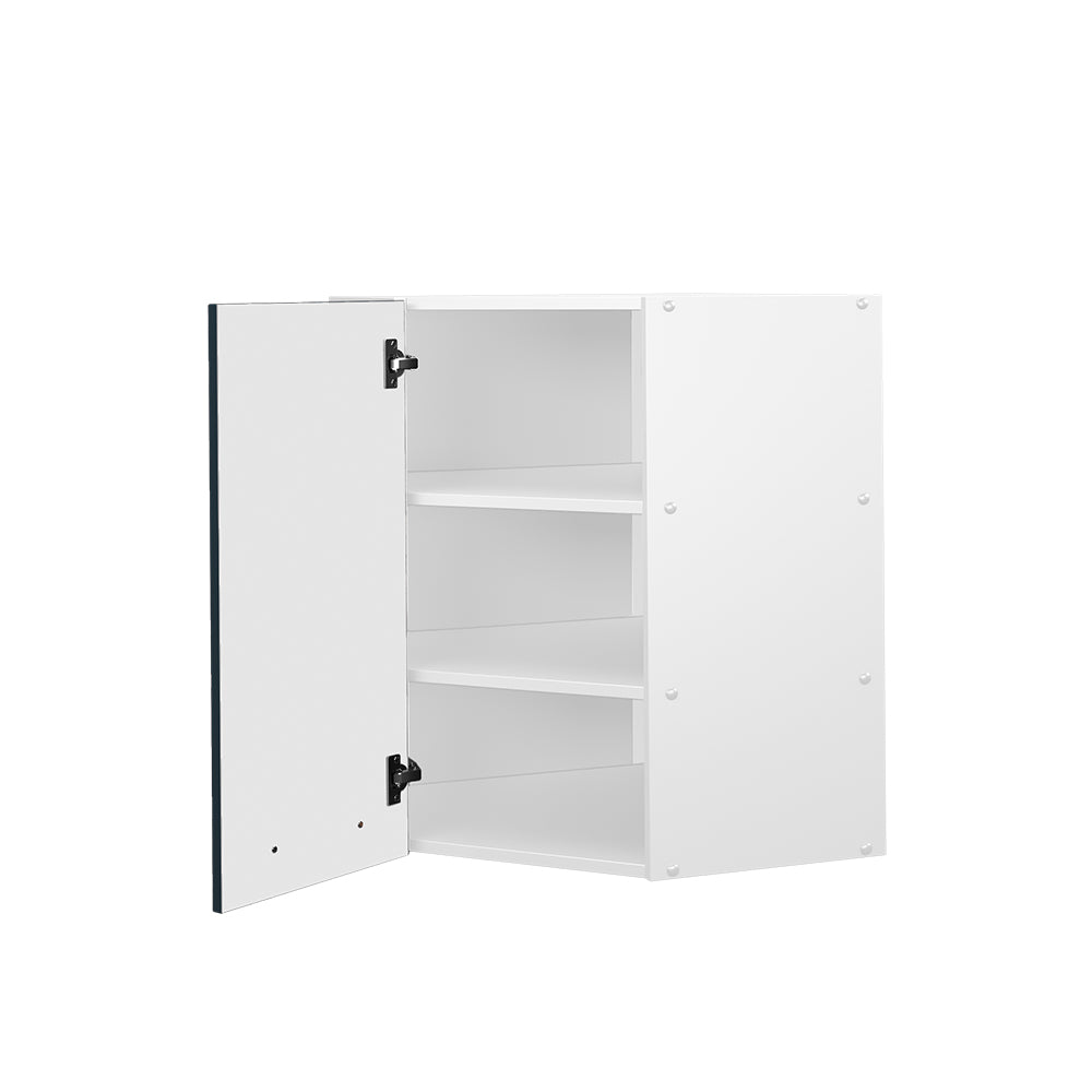 Vicco Mobile angolare da cucina Blu scuro lucido 57 cm