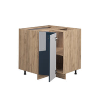 Vicco Mobili da cucina  Blu scuro lucido 80.5 cm senza piano di lavoro