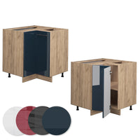 Vicco Mobili da cucina  Blu scuro lucido 80.5 cm , PL Marmo