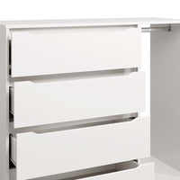 Vicco Guardaroba per bambini Bianco 120 x 101.9 cm con 4 cassetti