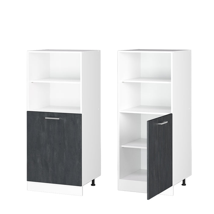 Vicco Mobile per forno da incasso Calcestruzzo nero 60 cm