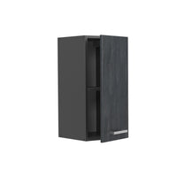 Vicco Pensile da cucina Calcestruzzo nero 30 cm