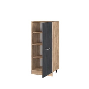 Vicco Mobile per forno da incasso Calcestruzzo nero 60 cm