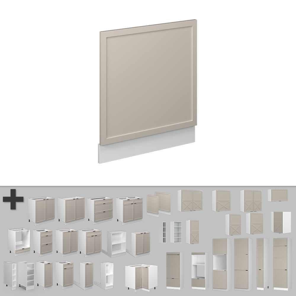 Vicco Mobili da cucina GrigioBeige 60 cm , PL Rovere