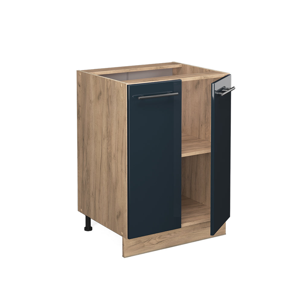 Vicco Base Blu scuro lucido 60 cm , PL Marmo