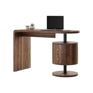 Vicco Scrivania Rovere rustico 120 x 50 cm con 2 cassetti