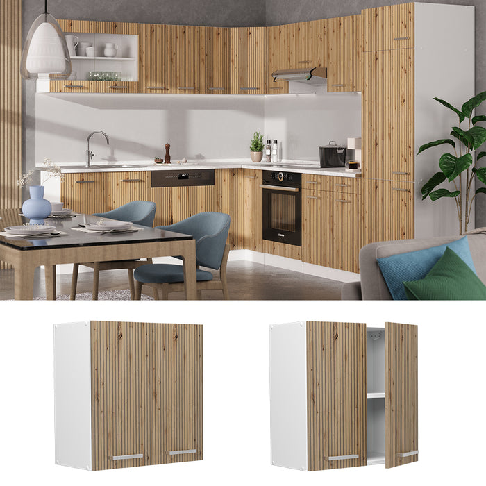 Vicco Pensile da cucina Rovere artigianale 60 cm