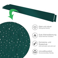 Serina Bordo del prato Verde 100 x 18 cm 35 metri