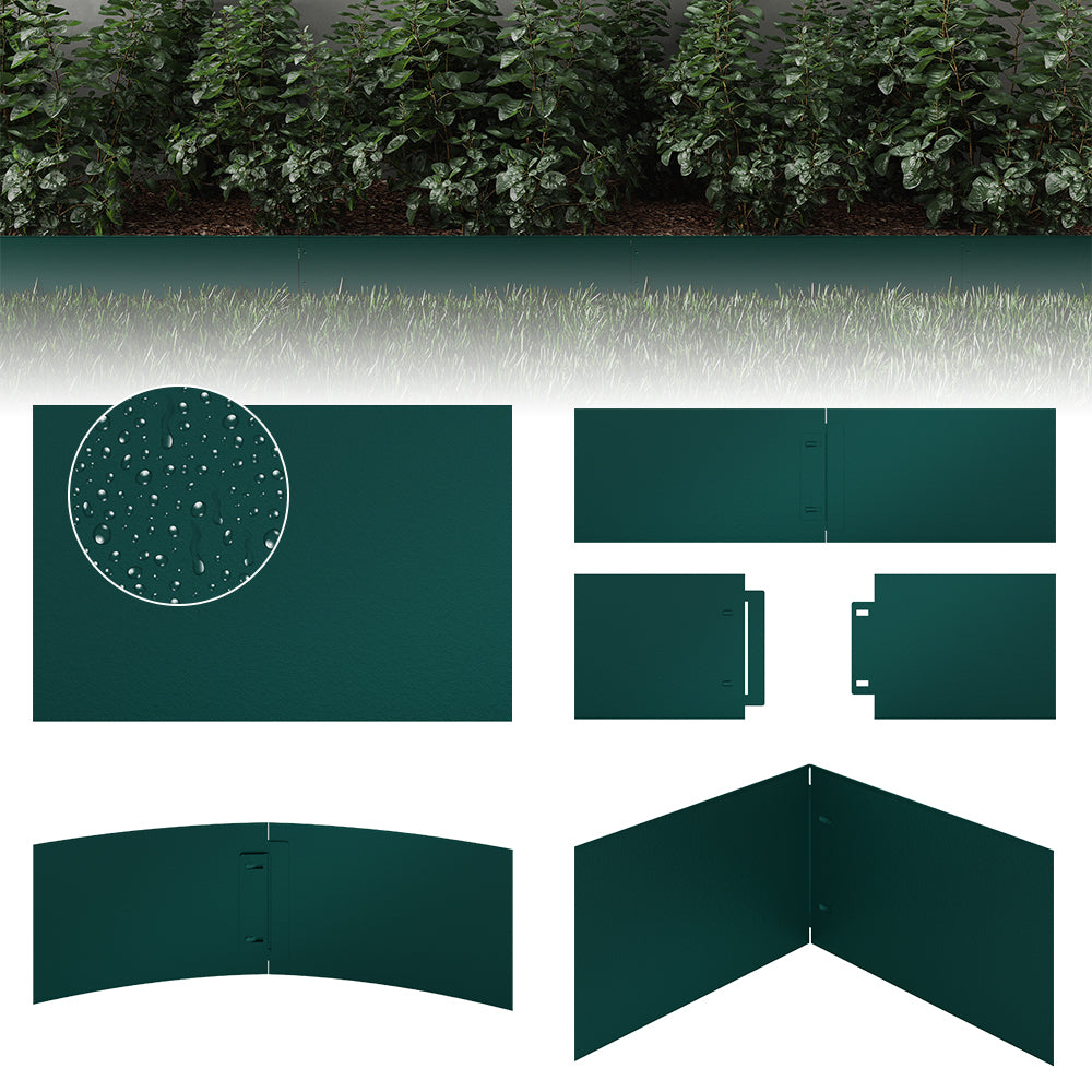 Serina Bordo del prato Verde 100 x 18 cm 30 metri