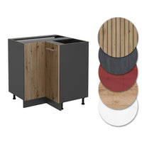 Vicco Mobile ad angolo cucina Rovere artigianale 75.6 cm , PL Rovere