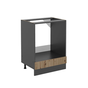 Vicco Mobile per forno da incasso Rovere artigianale 60 cm senza piano di lavoro