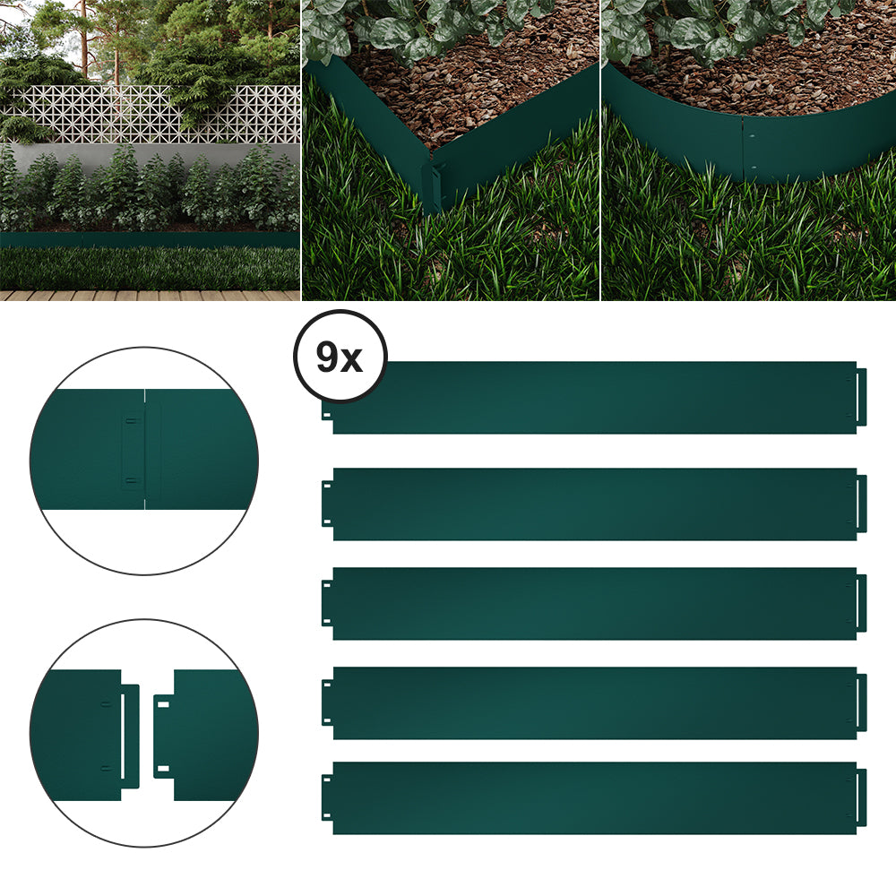 Serina Bordo del prato Verde 100 x 18 cm 45 metri