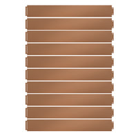 Serina Bordo del prato Marrone 100 x 14 cm 30 metri