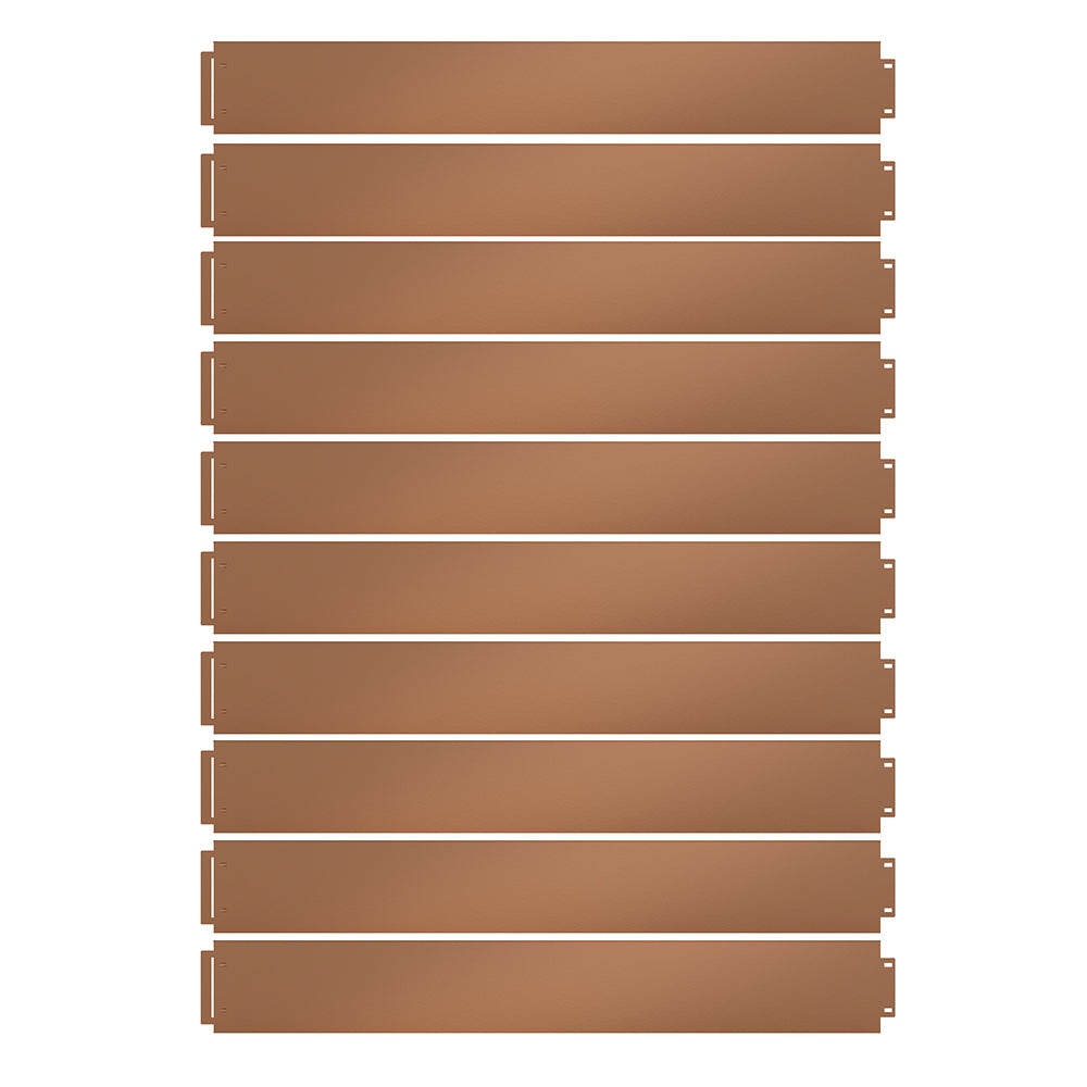 Serina Bordo del prato Marrone 100 x 14 cm 20 metri