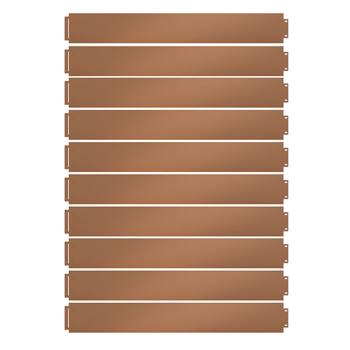 Serina Bordo del prato Marrone 100 x 14 cm 20 metri