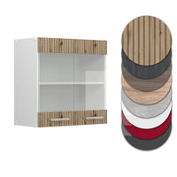 Vicco Mobile da cucina in vetro Rovere artigianale 60 cm