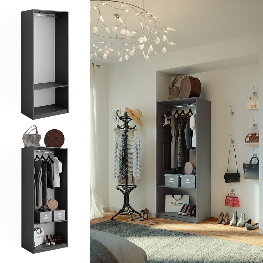 Vicco Armadio Antracite 80 x 200 cm