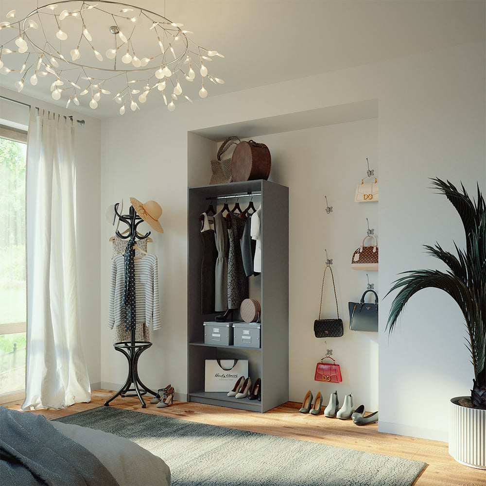 Vicco Armadio Antracite 80 x 200 cm