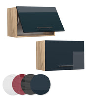 Vicco Mobili da cucina  Blu scuro lucido 60 cm Piatto